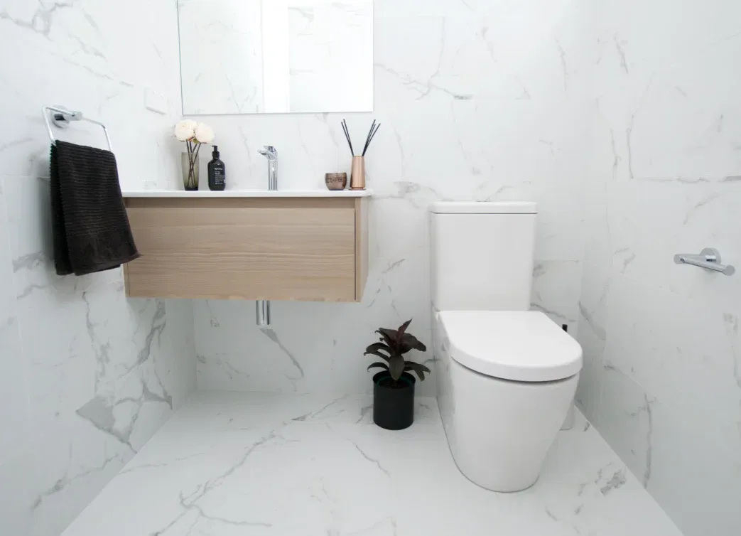 How do you remodel an old bathroom?